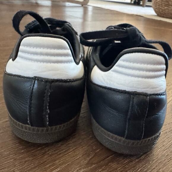 Adidas Women’s Samba Shoes Black Sz 7.5 - Picture 4 of 6